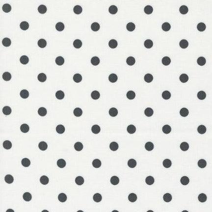 Coriander Colors White Big Dot Fabric