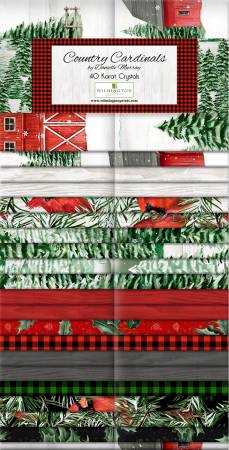 Country Cardinals Multi 2 1/2" Strip Set-Wilmington Prints-My Favorite Quilt Store