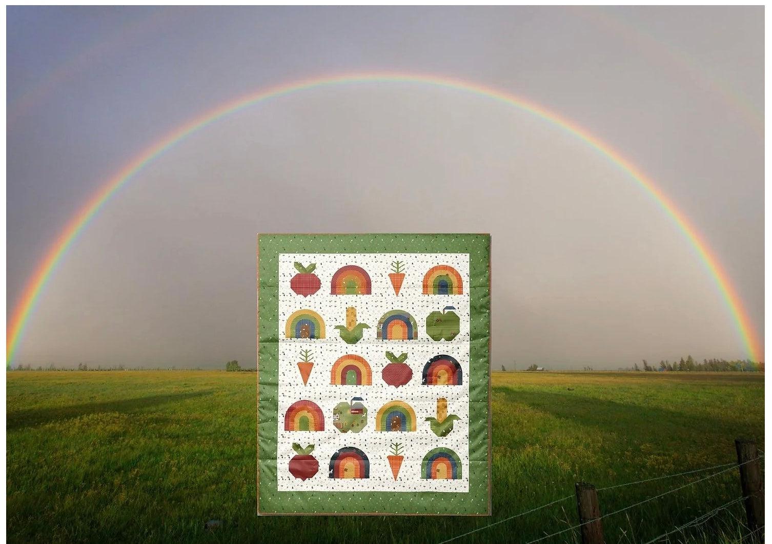 Country Life Eat the Rainbow Quilt Kit-Riley Blake Fabrics-My Favorite Quilt Store
