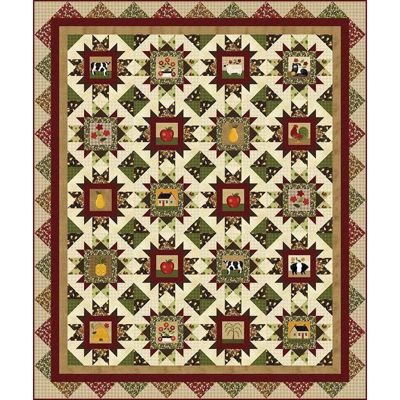 Country Pickins Pattern-Benartex Fabrics-My Favorite Quilt Store