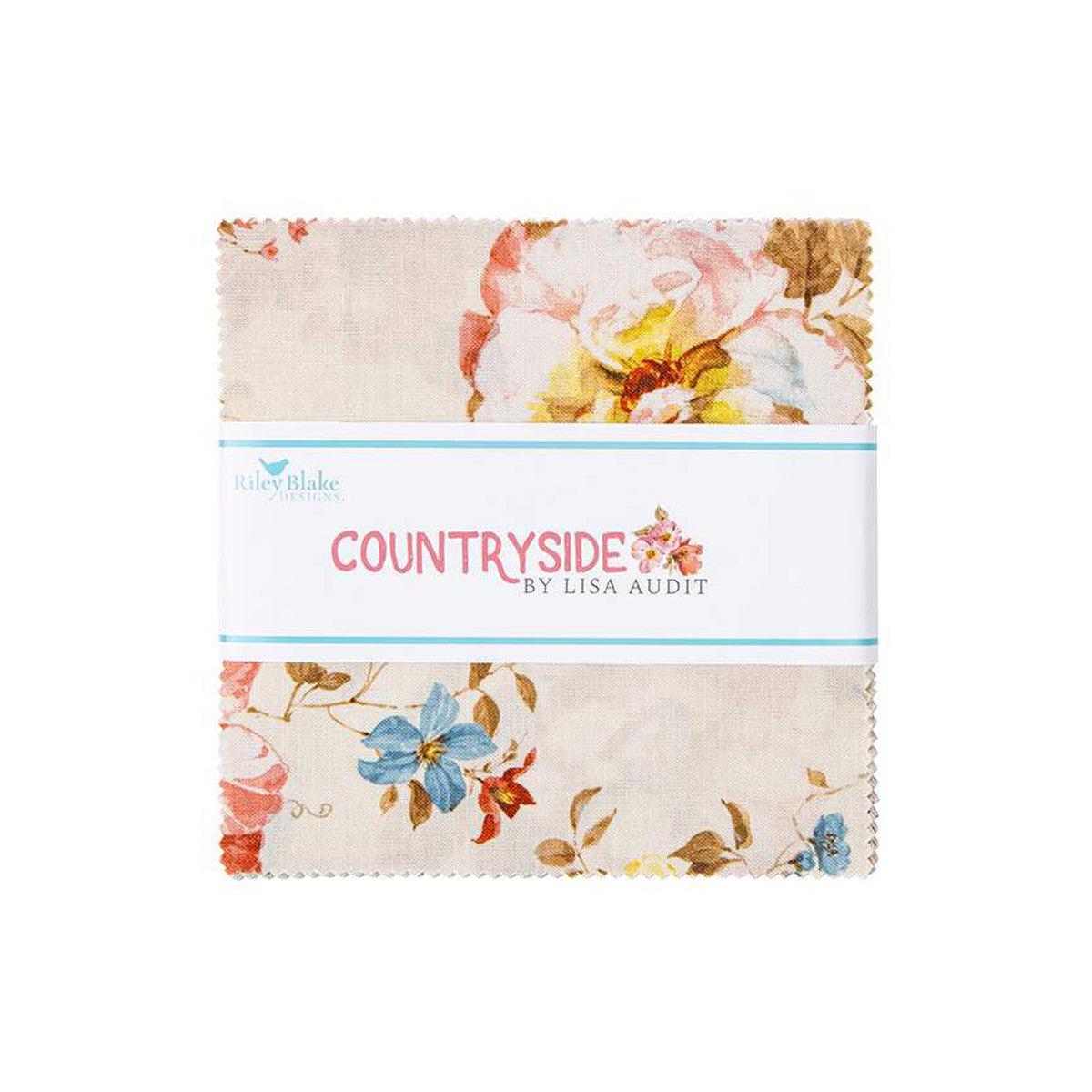 Countryside 5" Charm Pack-Riley Blake Fabrics-My Favorite Quilt Store