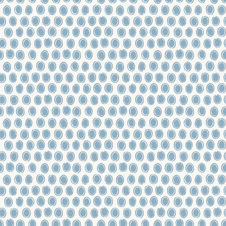 Countryside Blue Dot Fabric
