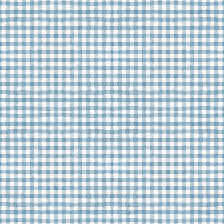 Countryside Blue Gingham Fabric