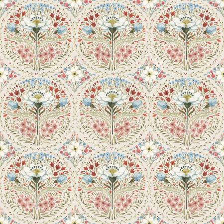 Countryside Sand Medallion Fabric