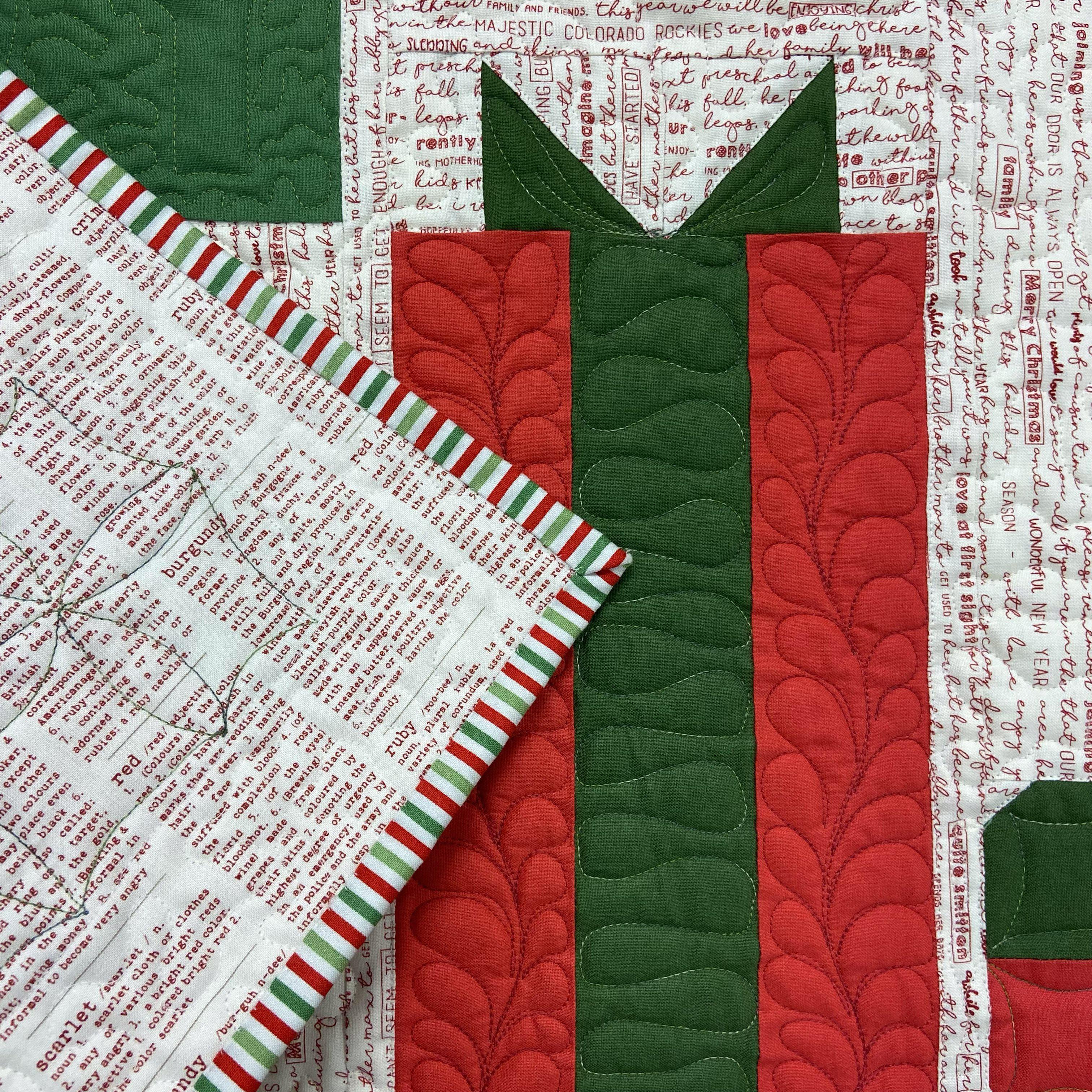 Crayola Christmas Table Runner - Free Digital Download-Riley Blake Fabrics-My Favorite Quilt Store