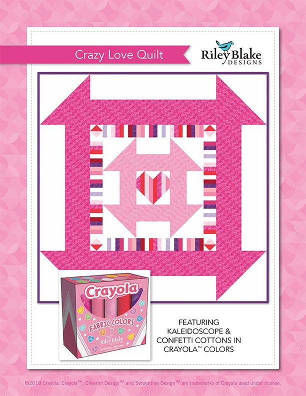 Crazy Love Quilt Pattern - Free Digital Download-Riley Blake Fabrics-My Favorite Quilt Store