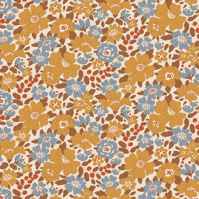 Creating Memories Autumn Harper Saffron Fabric-Tilda Fabrics-My Favorite Quilt Store