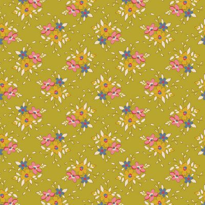 Creating Memories Spring Lime Frida Fabric-Tilda Fabrics-My Favorite Quilt Store
