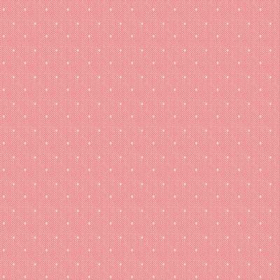 Creating Memories Spring Woven Pink Tinydot Fabric