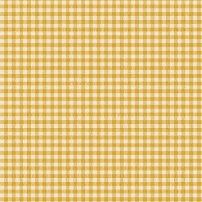 Creating Memories Spring Woven Yellow Gingham Fabric-Tilda Fabrics-My Favorite Quilt Store