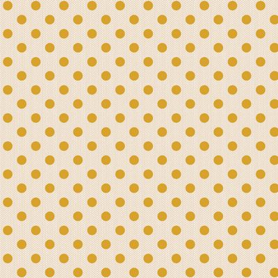 Creating Memories Spring Woven Yellow Polka Dot Fabric-Tilda Fabrics-My Favorite Quilt Store