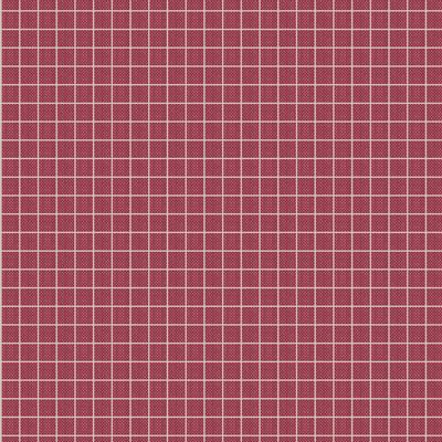 Creating Memories Winter Woven Burgundy Plaid Fabric