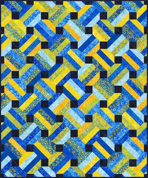Cross Hatch Quilt Pattern - Free Pattern Download-Robert Kaufman-My Favorite Quilt Store