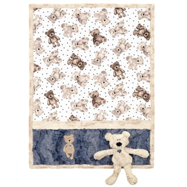 Cuddle® Buddies Kimberbear Quilt Kit-Shannon Fabrics-My Favorite Quilt Store