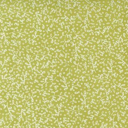 Dandi Duo Grass Painted Leaves Fabric