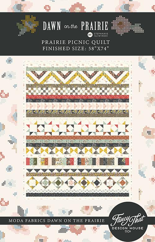 Dawn on the Prairie Picnic Quilt Pattern-Moda Fabrics-My Favorite Quilt Store