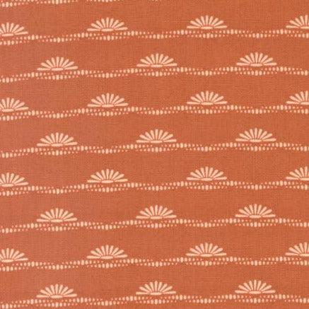 Dawn on the Prairie Pumpkin Pie Prairie Sun Stripes Fabric-Moda Fabrics-My Favorite Quilt Store