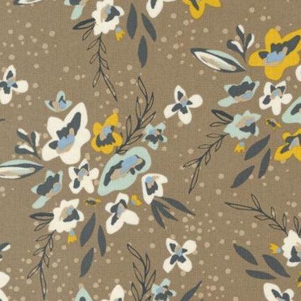Dawn on the Prairie Saddle Sprig Floral Fabric-Moda Fabrics-My Favorite Quilt Store