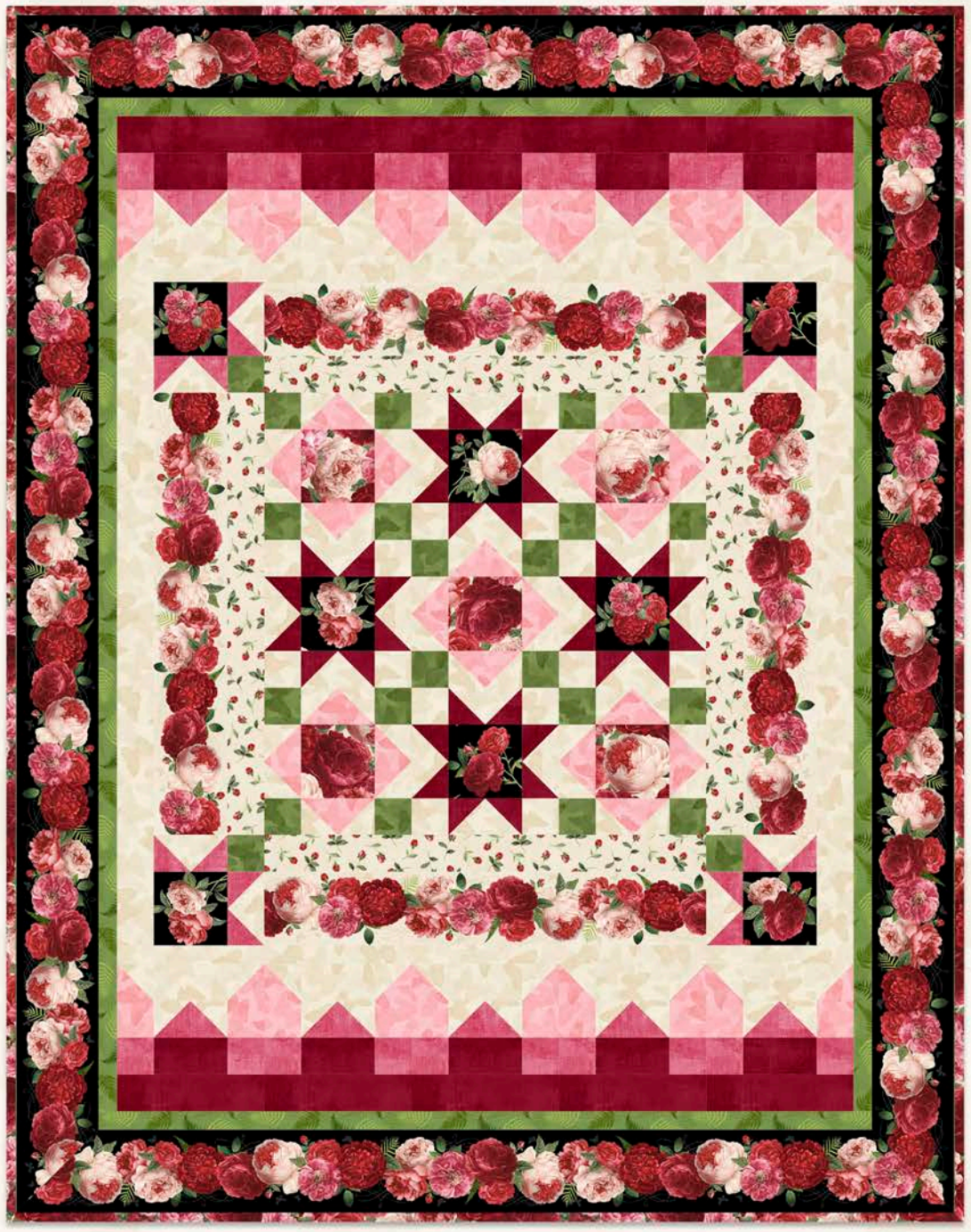Daydream Garden Quilt Kit-Wilmington Prints-My Favorite Quilt Store