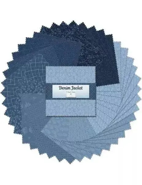 Denim Jacket 5" Charm Pack