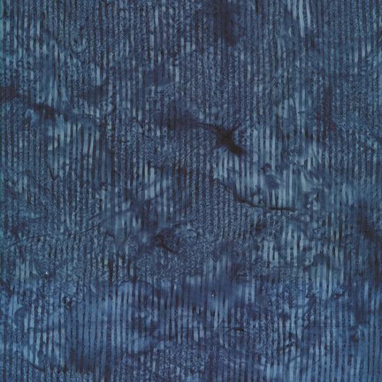 Denim Skinny Stripe Bali Batik Fabric-Hoffman Fabrics-My Favorite Quilt Store