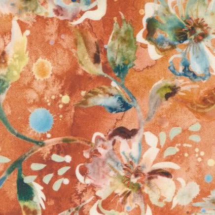 Desert Oasis Ochre Desert Bloom Floral Fabric-Moda Fabrics-My Favorite Quilt Store