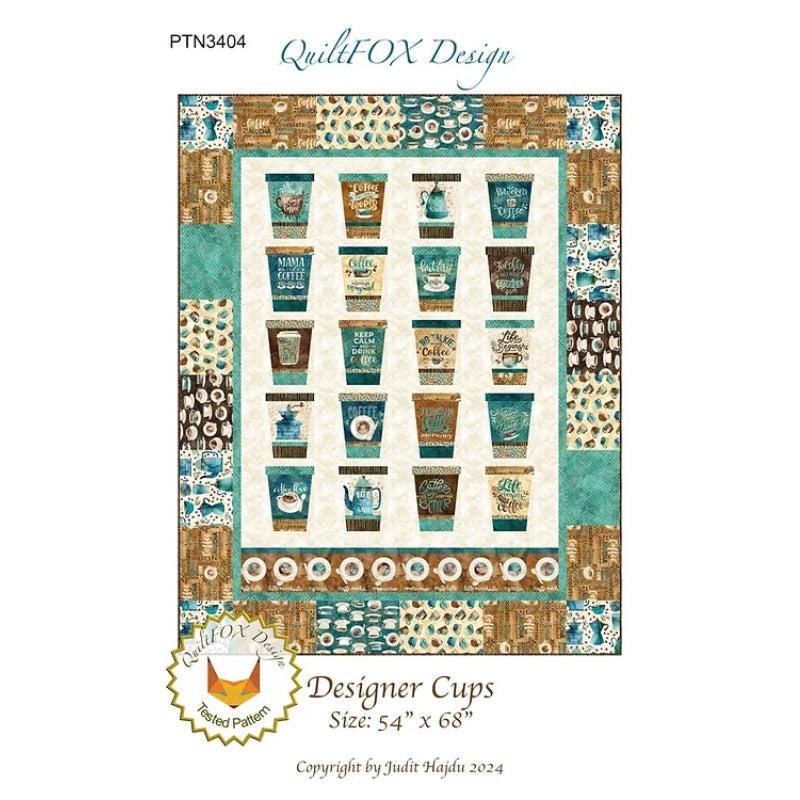 Designer Cups Quilt Pattern-Meadow Mist Designs-My Favorite Quilt Store