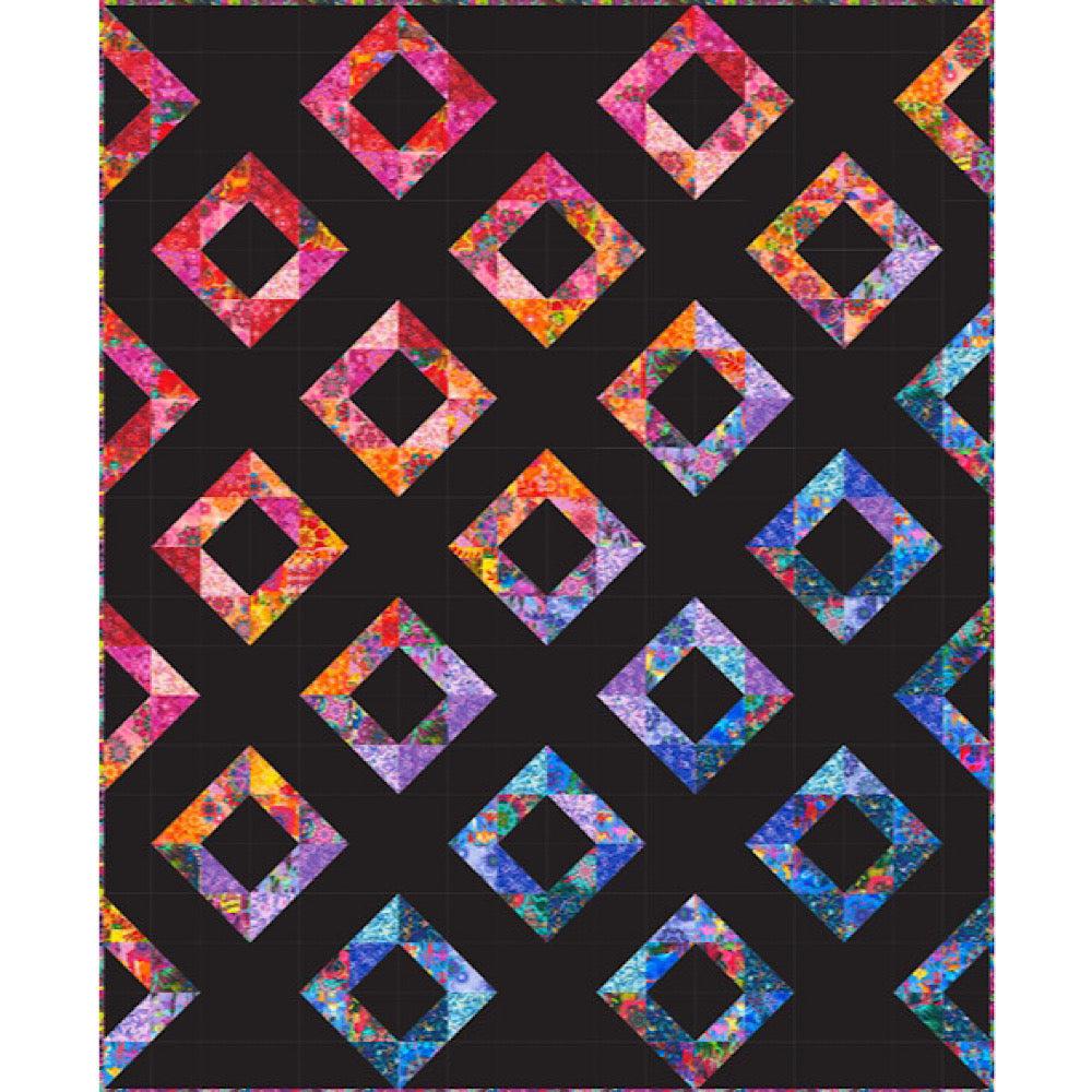 Diamond Dance Florence Quilt Pattern - Digital Download-Robert Kaufman-My Favorite Quilt Store