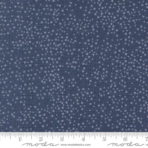 Dotty Thatched Navy Basic Dots Fabric-Moda Fabrics-My Favorite Quilt Store