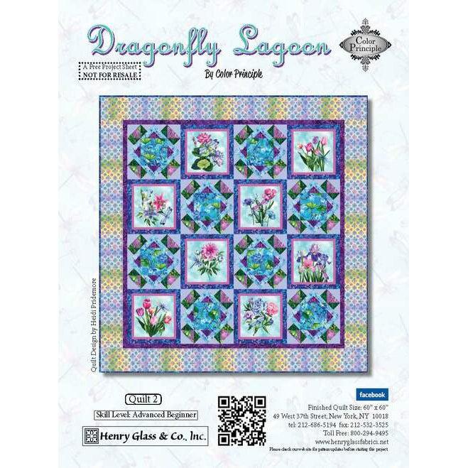 Dragonfly Lagoon Quilt 2 Pattern - Free Digital Download