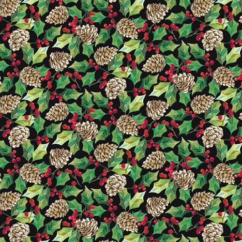 Jolly Holly Fabric By The Yard