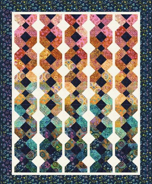 Dutch Braid Quilt Pattern - Free Pattern Download-Robert Kaufman-My Favorite Quilt Store