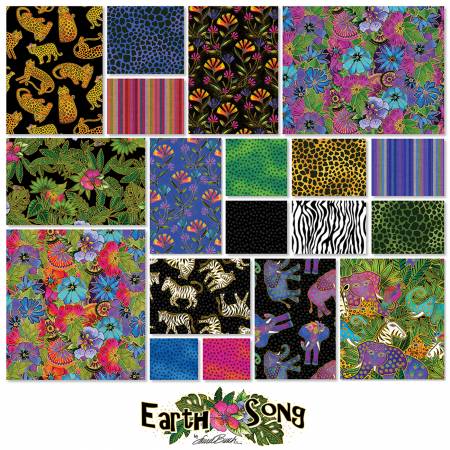 Earth Song 5" Charm Pack-Clothworks-My Favorite Quilt Store