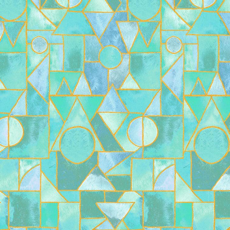 Ebb & Flow Larimar Sea Glass Fabric