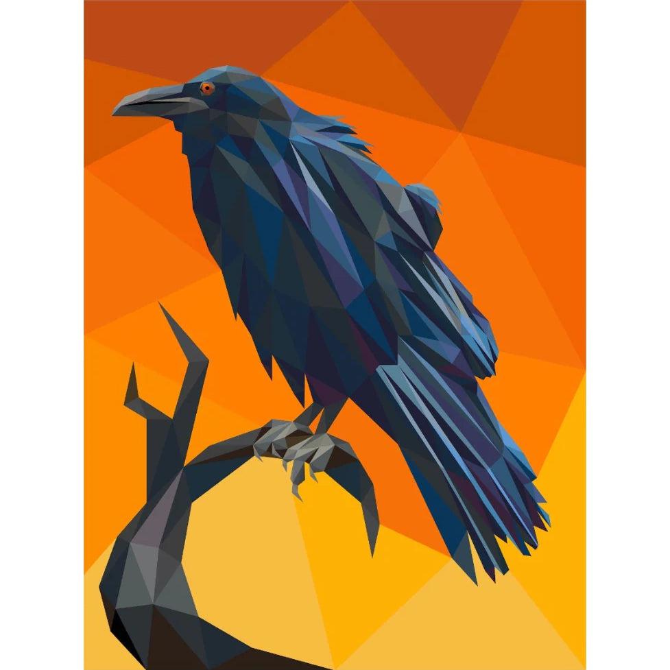 Edgar the Raven Panel  43" x 57"