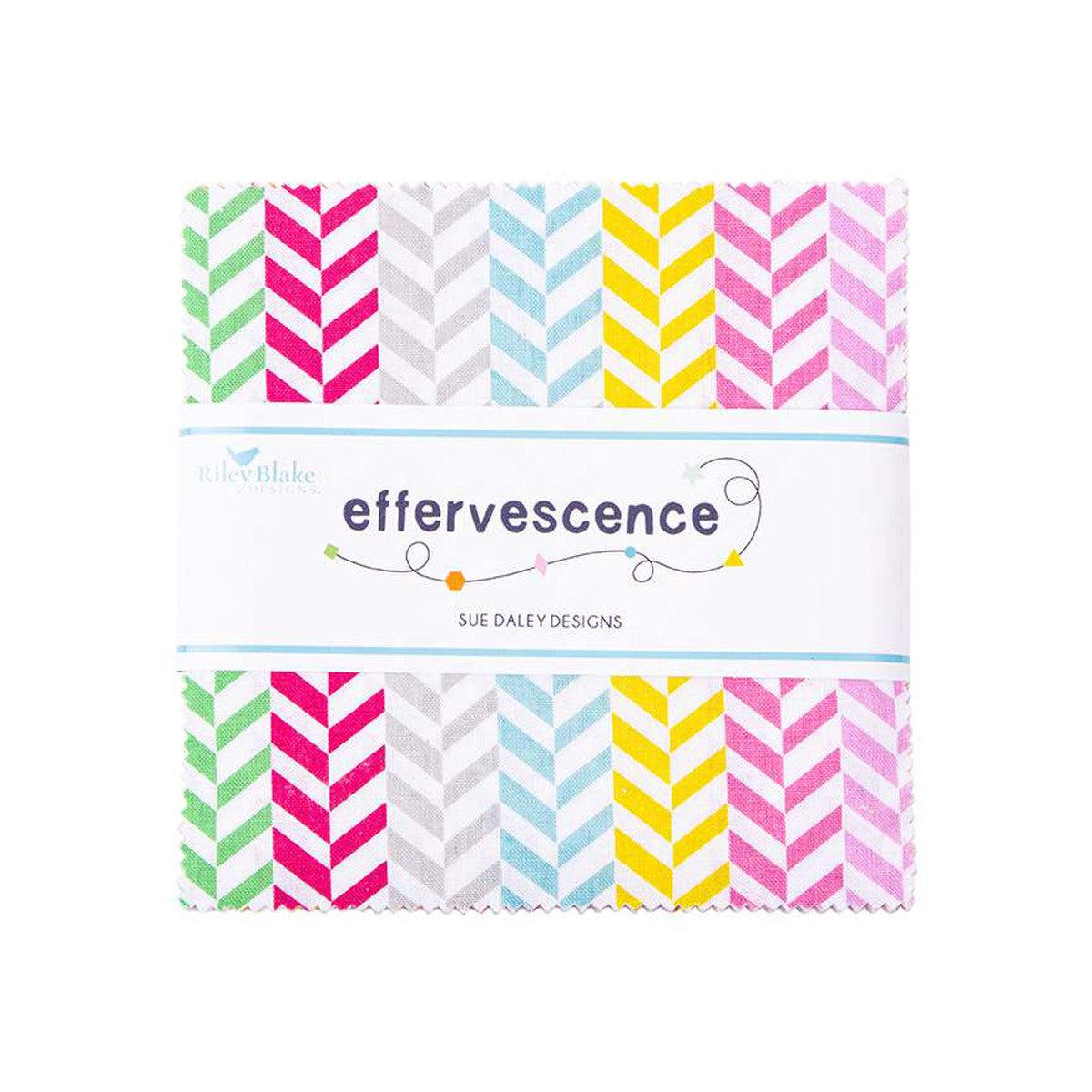 Effervescence 5" Charm Pack 42 pc.-Riley Blake Fabrics-My Favorite Quilt Store