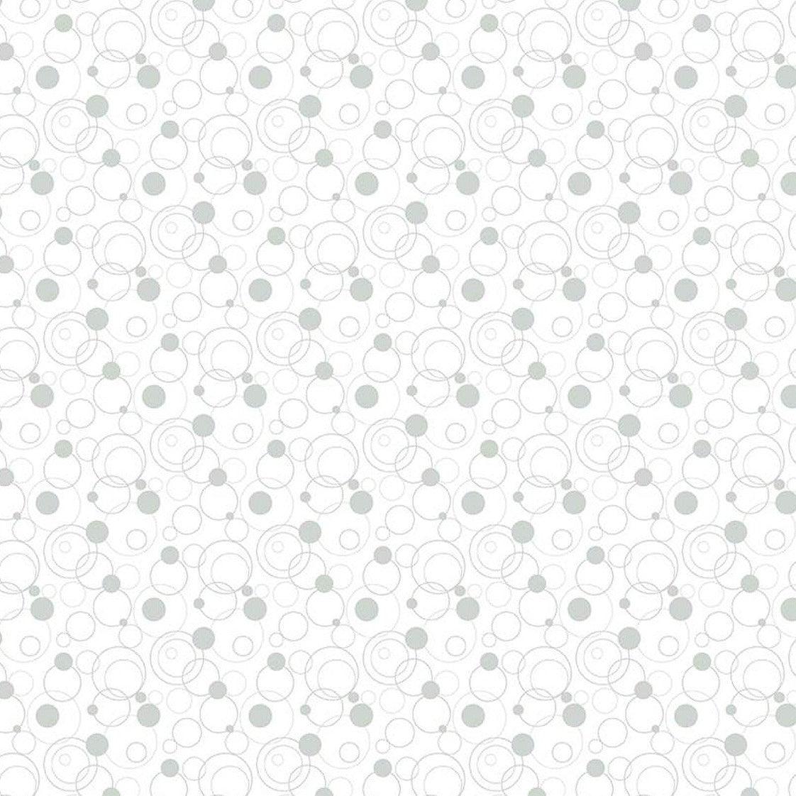 Effervescence Gray Circles Fabric-Riley Blake Fabrics-My Favorite Quilt Store