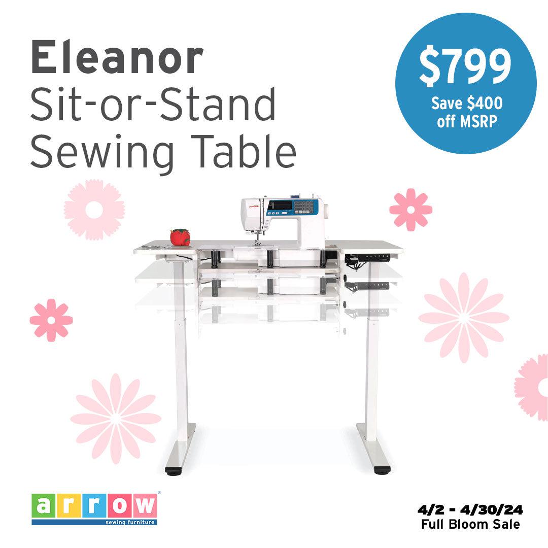 Eleanor Sewing Table-Arrow Classic Sewing Furniture-My Favorite Quilt Store