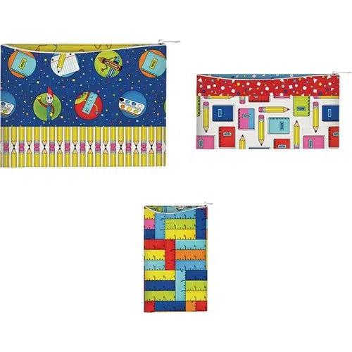 Elementary Zipper Bag Pattern - Free Pattern Download-3 Wishes Fabric-My Favorite Quilt Store