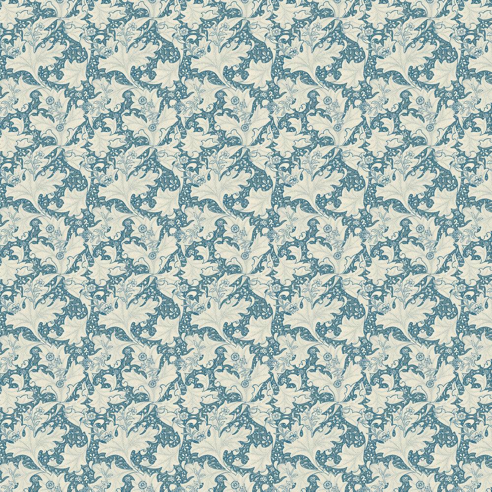 Emery Walker Blue Small Wallflower Fabric-Free Spirit Fabrics-My Favorite Quilt Store