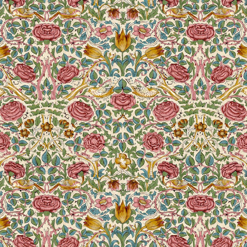 Emery Walker Rose Floral Fabric