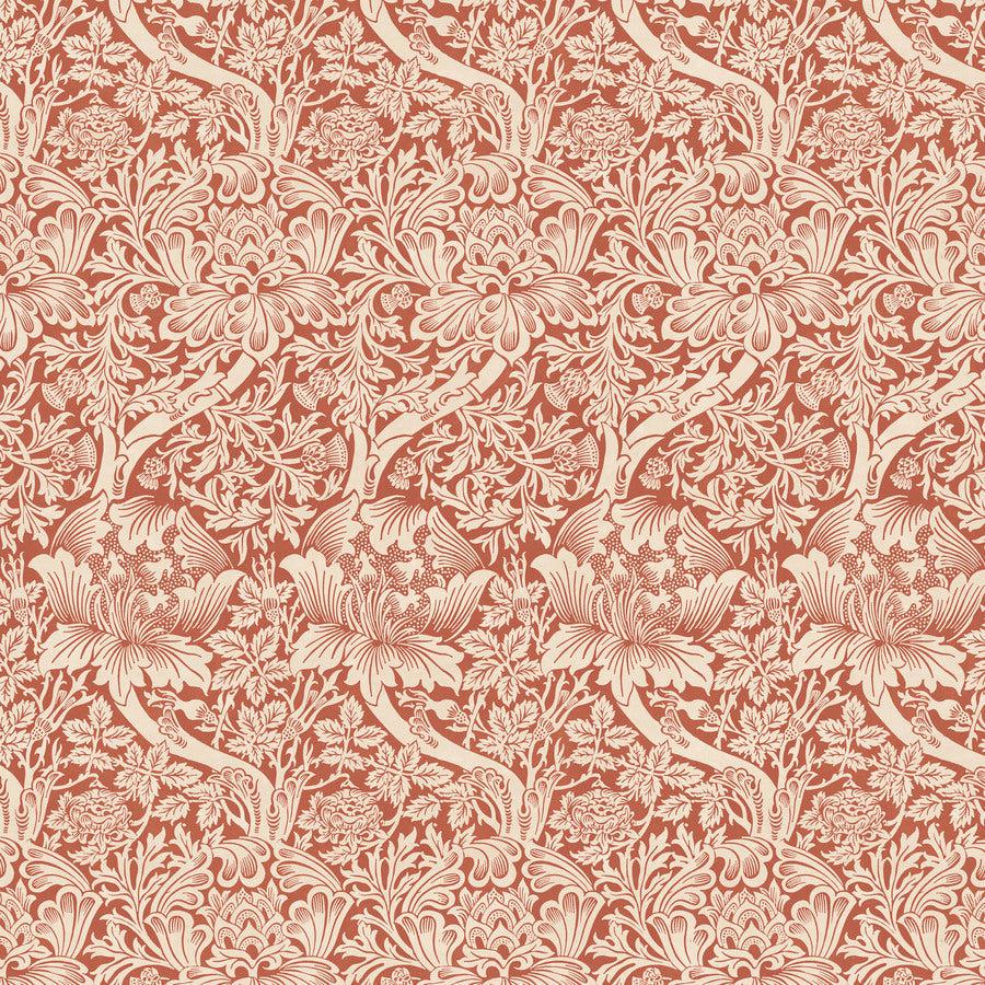 Emery Walker's House Madder Rose & Thistle Fabric-Free Spirit Fabrics-My Favorite Quilt Store