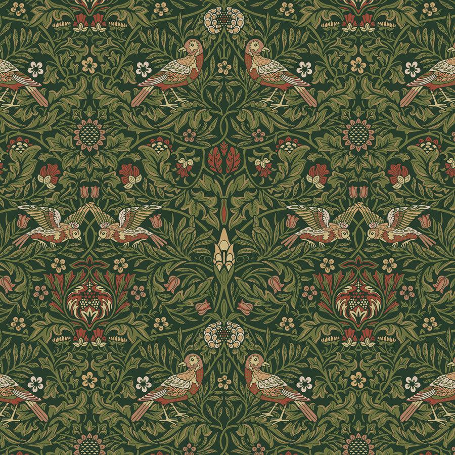 Emery Walker's House Tump Bird Fabric-Free Spirit Fabrics-My Favorite Quilt Store