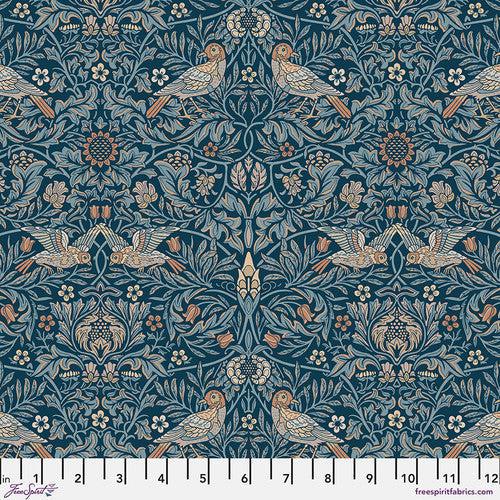 Emery Walker's House Webbs Blue Bird Fabric-Free Spirit Fabrics-My Favorite Quilt Store