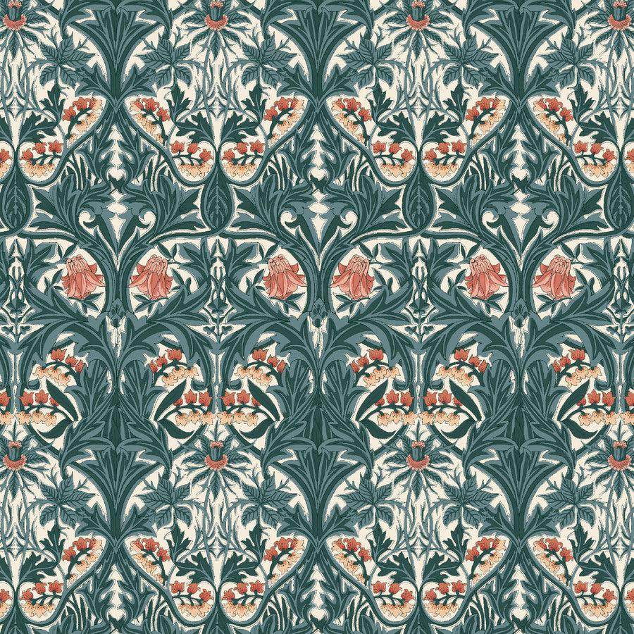 Emery Walker's House Webbs Blue LG Bluebell Fabric