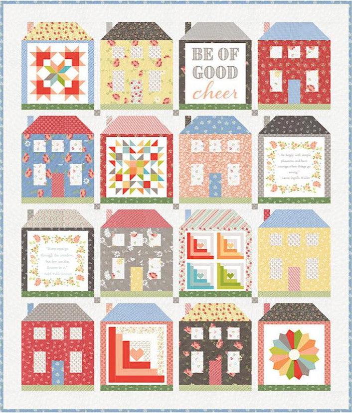 Emma Country Home Quilt Kit-Moda Fabrics-My Favorite Quilt Store