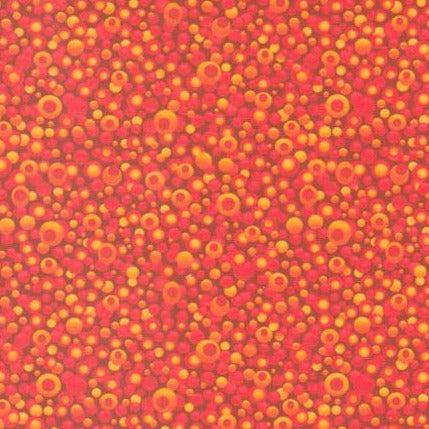 Enchanted Dreamscapes Flame Dots Fabric