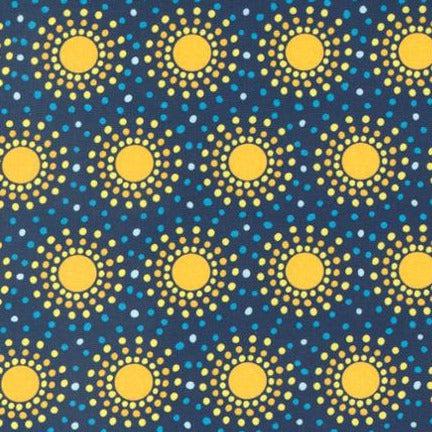 Enchanted Dreamscapes River Sunshine Day Dot Fabric
