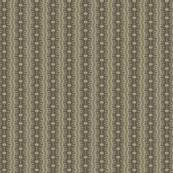 English Garden Black Tea Trellis Fabric