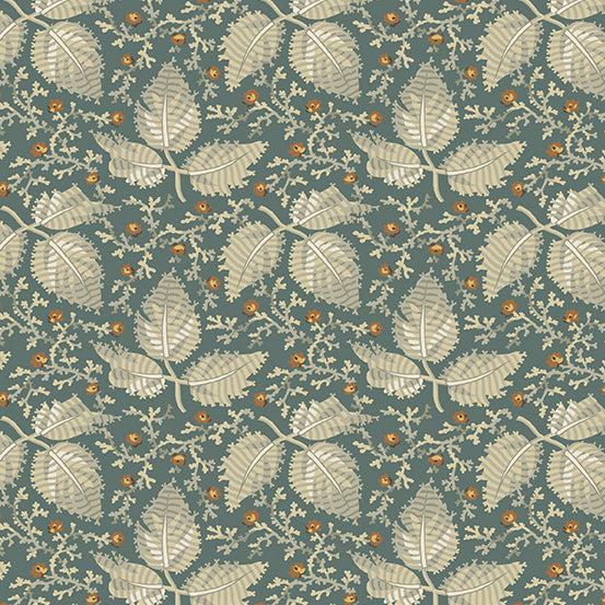 English Garden Earl Grey Mint Fabric-Andover-My Favorite Quilt Store